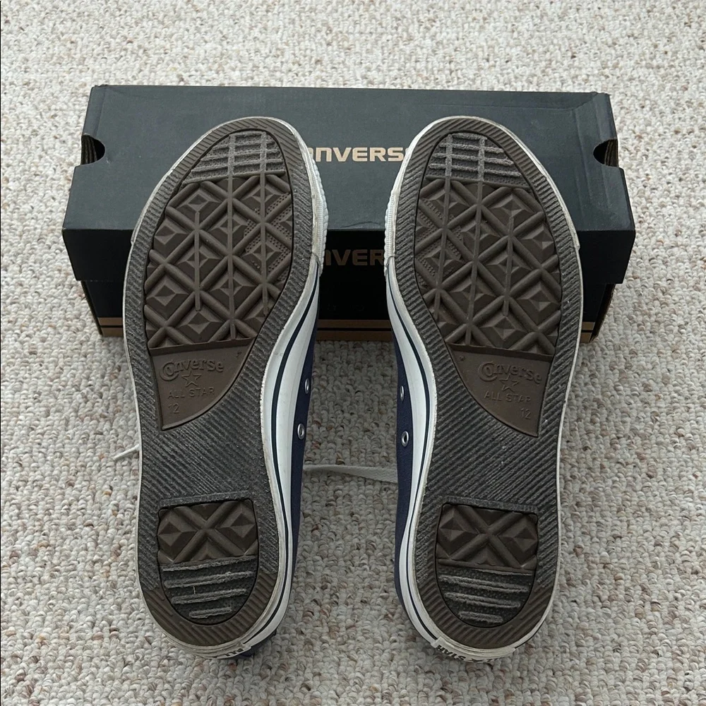 Converse Classic Navy Canvas Sneakers - Picture 4 of 4